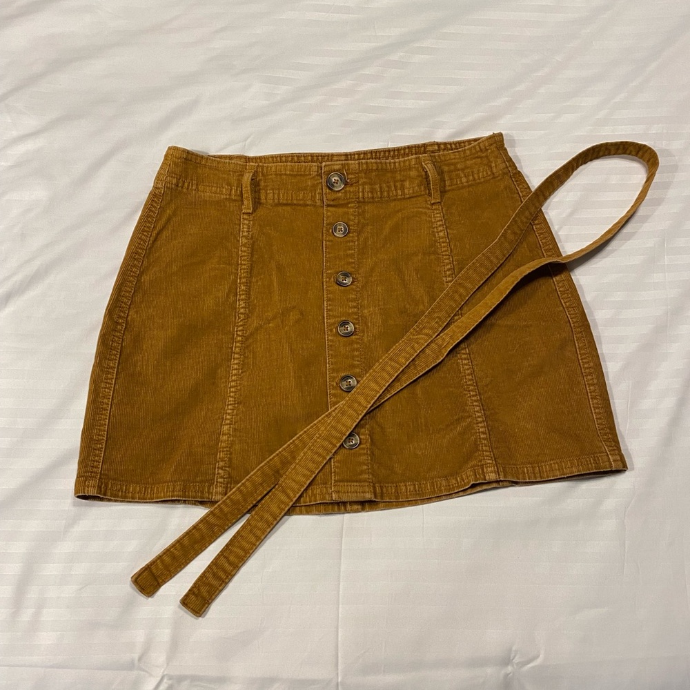 American Eagle high rise a-line mini skirt